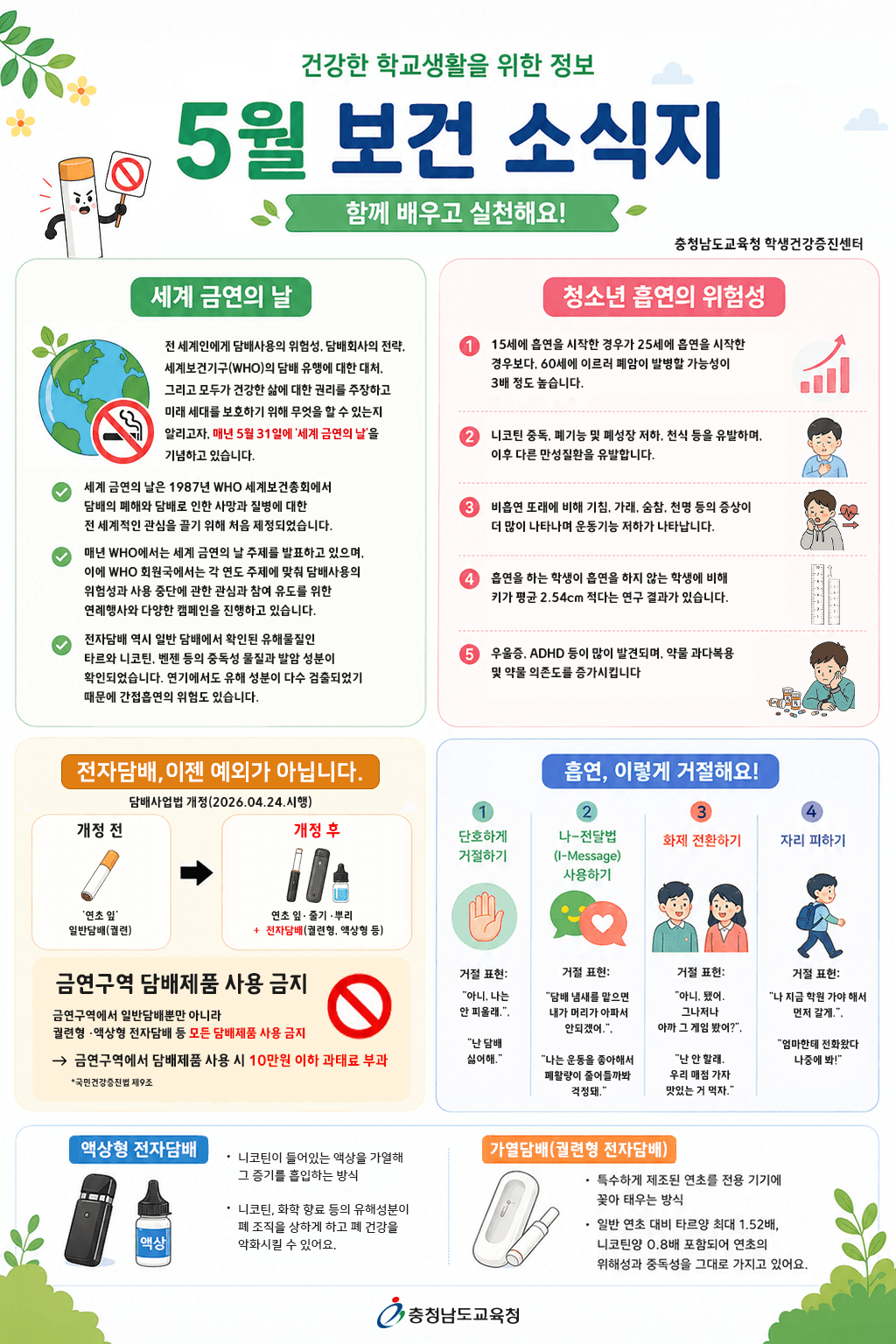 세계금연의날 대표 이미지